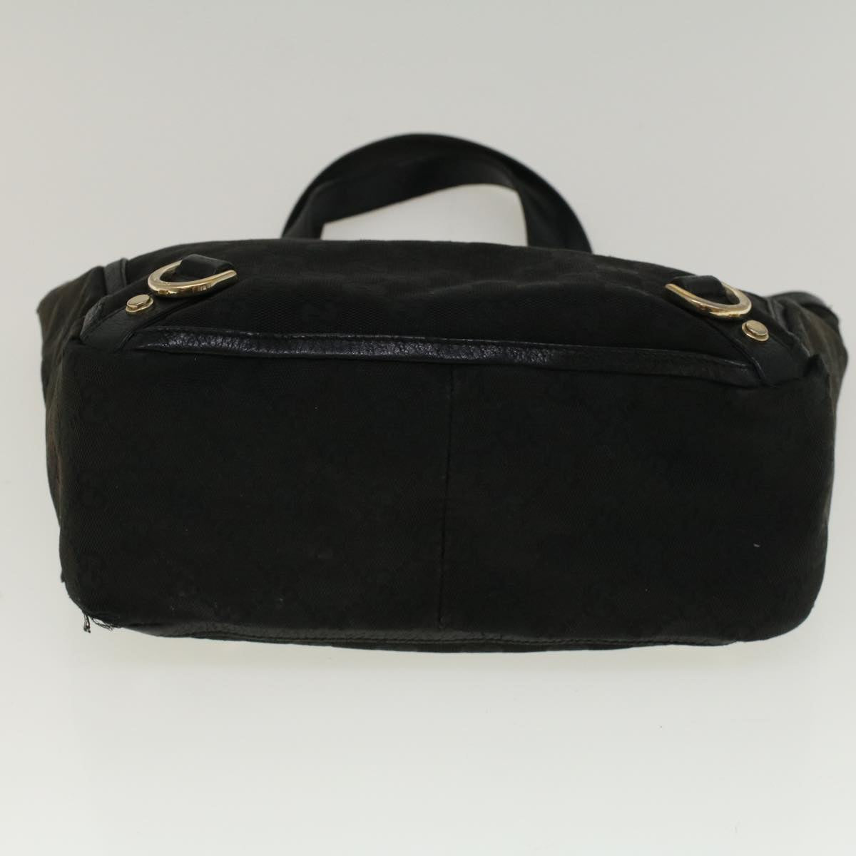 GUCCI GG Canvas Tote Bag Black 130739 bs9149