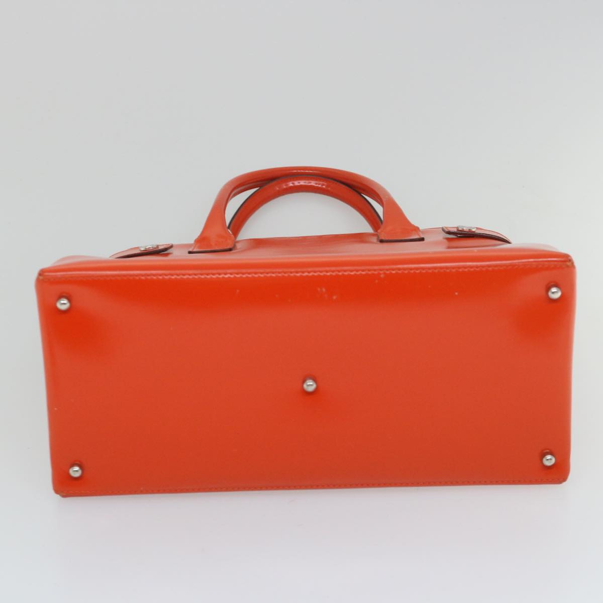 GUCCI Hand Bag Leather 2way Orange 000 2034 0508 bs9150