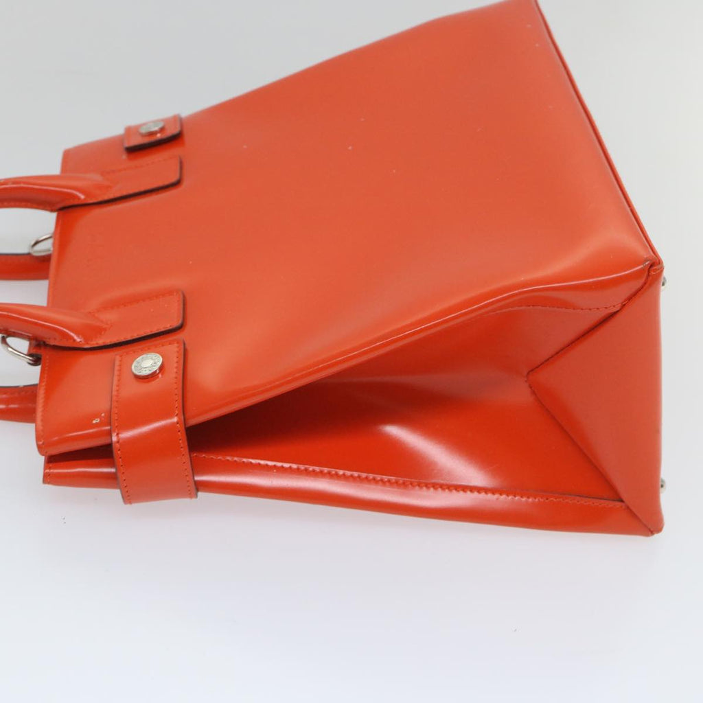 GUCCI Hand Bag Leather 2way Orange 000 2034 0508 bs9150
