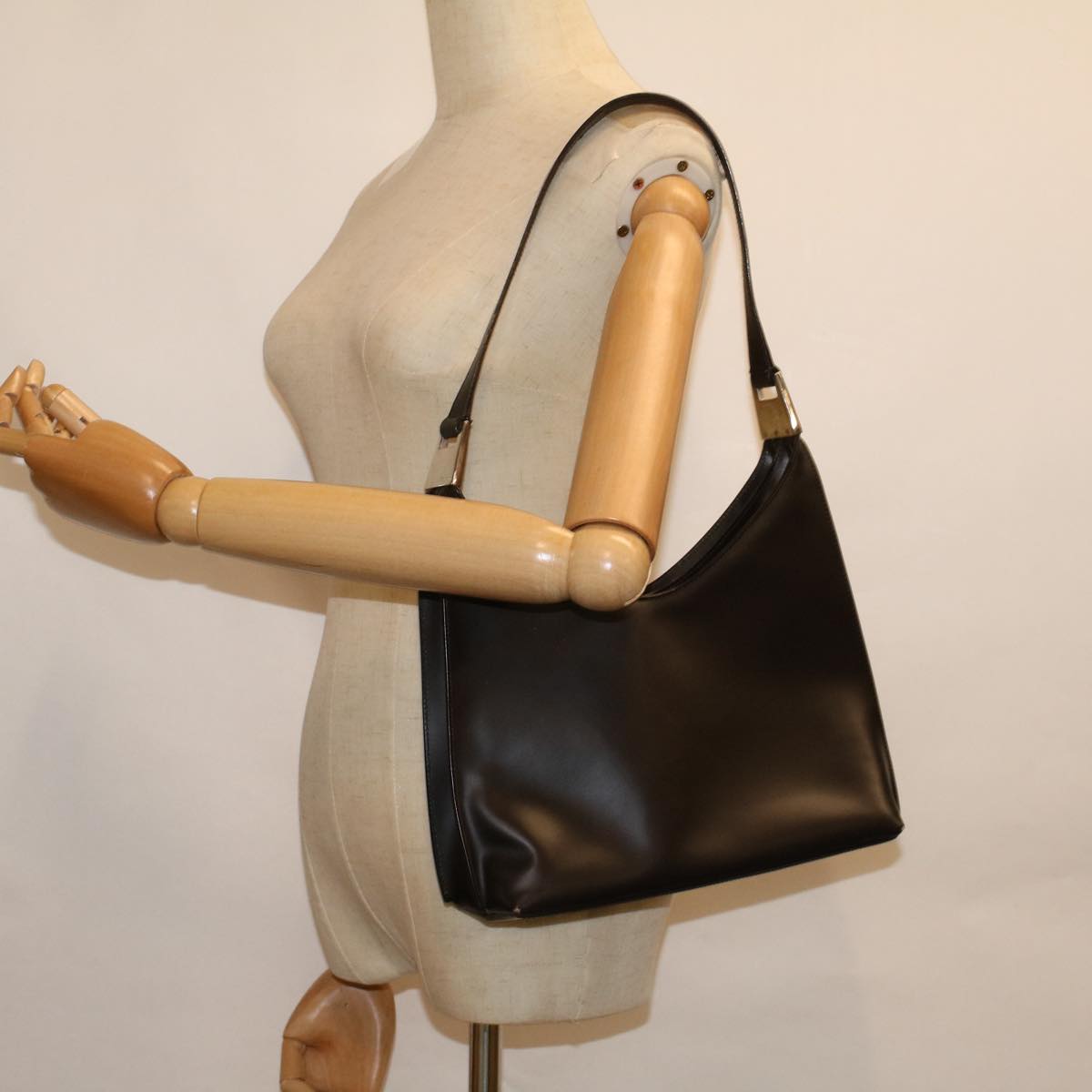 GUCCI Shoulder Bag Leather Brown 001 3015 002113 bs9152