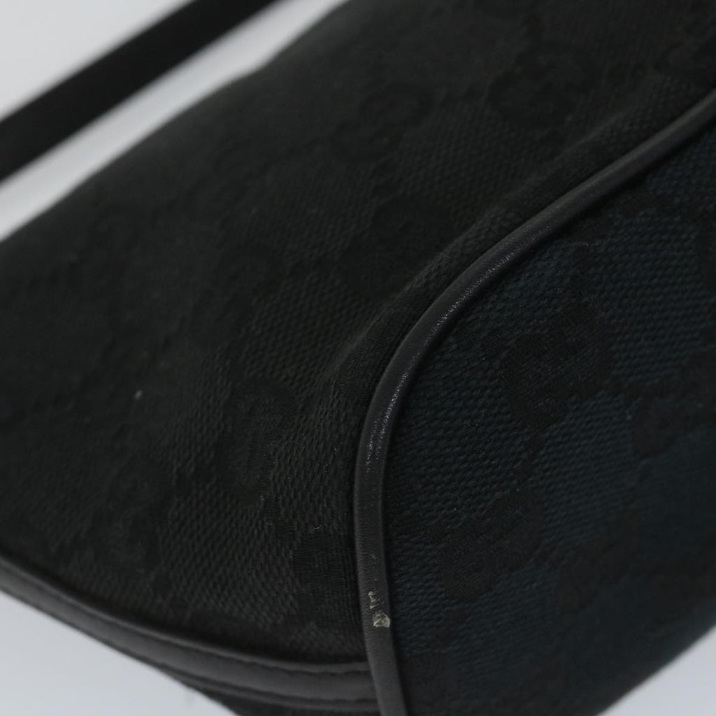 GUCCI GG Canvas Accessory Pouch Black 07198 bs9155