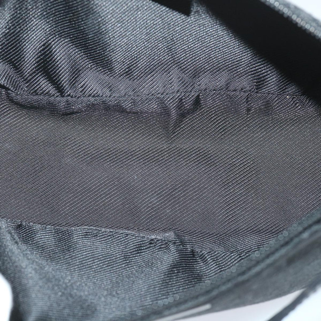 GUCCI GG Canvas Accessory Pouch Black 07198 bs9155