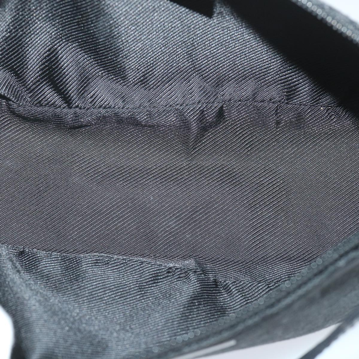 GUCCI GG Canvas Accessory Pouch Black 07198 bs9155