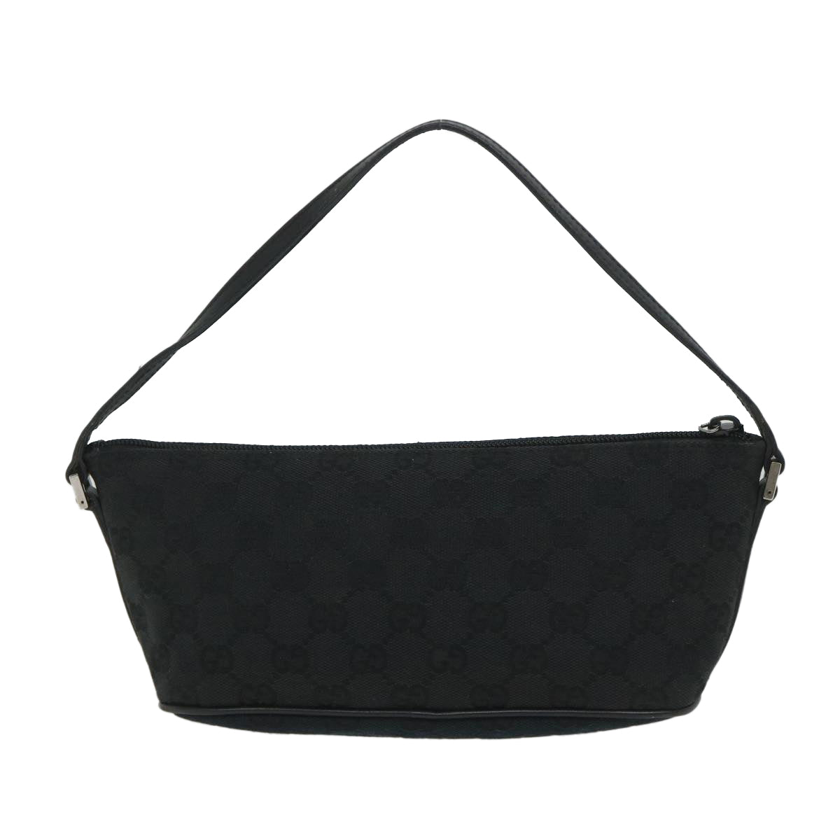 GUCCI GG Canvas Accessory Pouch Black 07198 bs9155