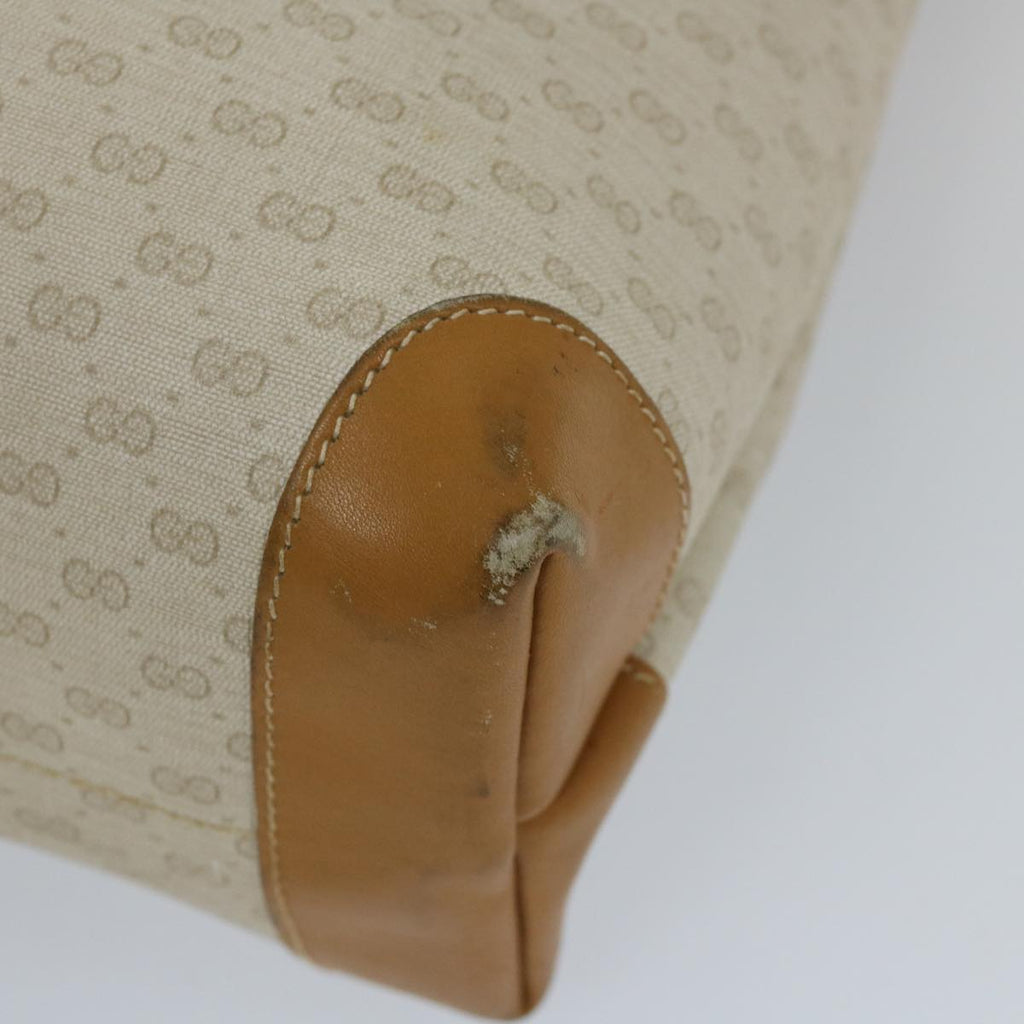 GUCCI Micro GG Supreme Web Sherry Line Tote Bag White 002 39 0215 bs9212