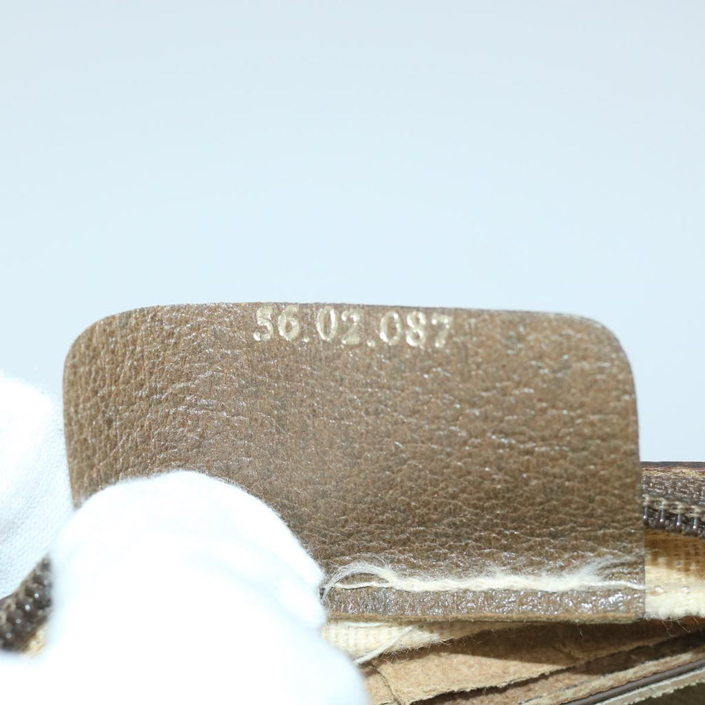 GUCCI GG Supreme Web Sherry Line Shoulder Bag Beige Red 56 02 087 bs9230