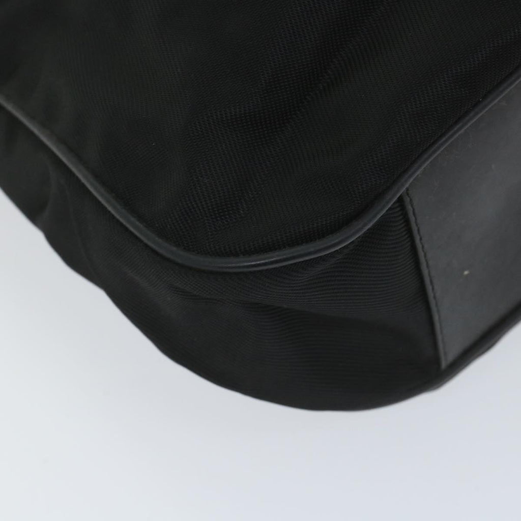 GUCCI Bamboo Shoulder Bag Nylon 2way Black bs9242