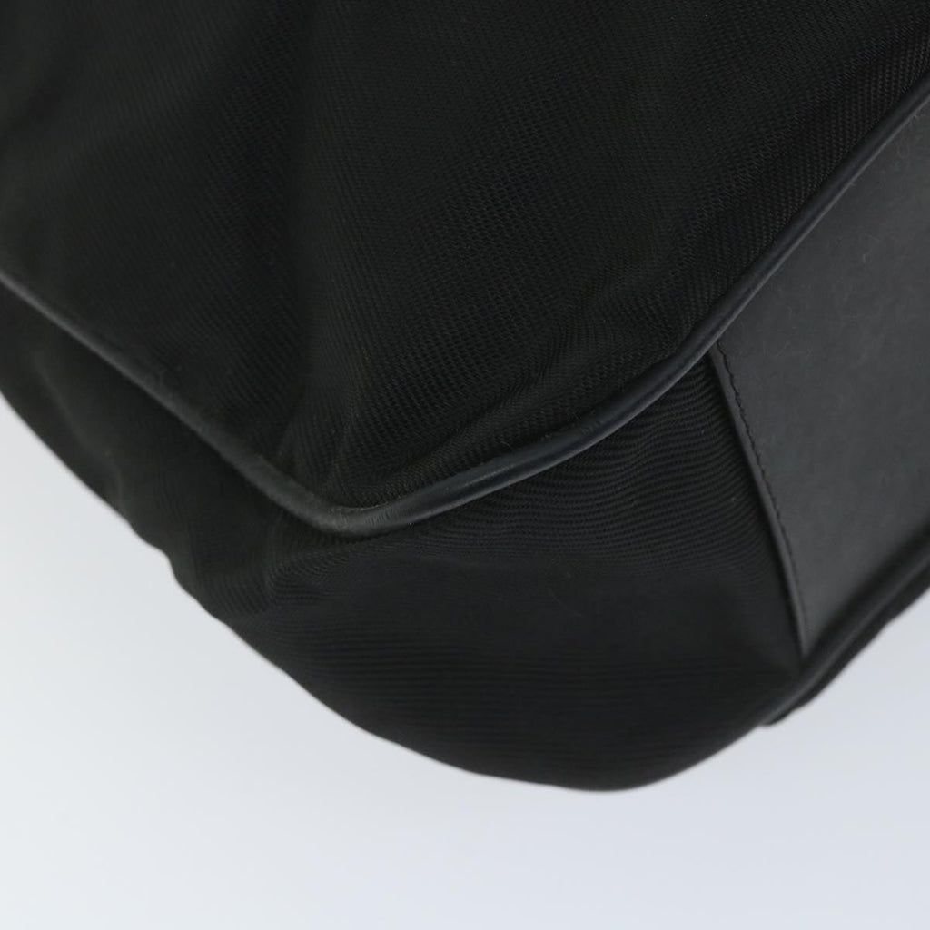 GUCCI Bamboo Shoulder Bag Nylon 2way Black bs9242