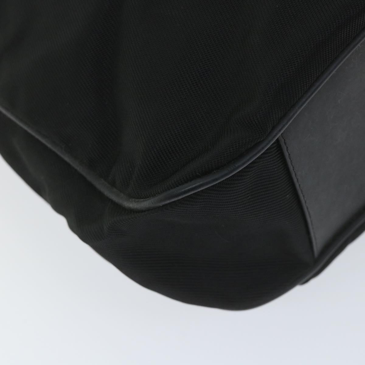 GUCCI Bamboo Shoulder Bag Nylon 2way Black bs9242