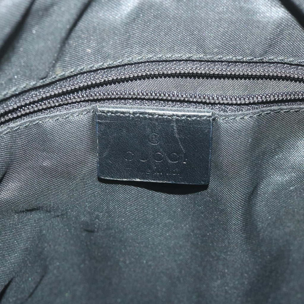 GUCCI GG Canvas Shoulder Bag Nylon Black 002 3770 200047 bs9277