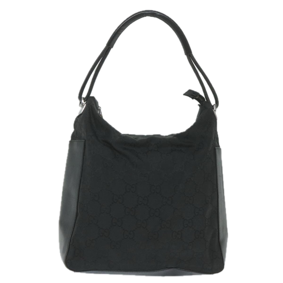 GUCCI GG Canvas Shoulder Bag Nylon Black 002 3770 200047 bs9277