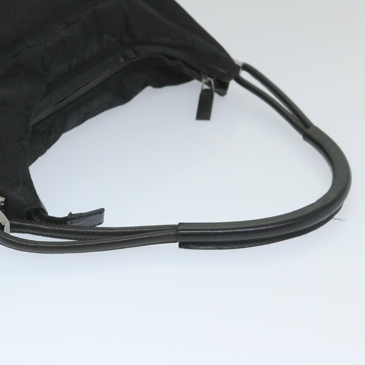 GUCCI GG Canvas Shoulder Bag Nylon Black 002 3770 200047 bs9277