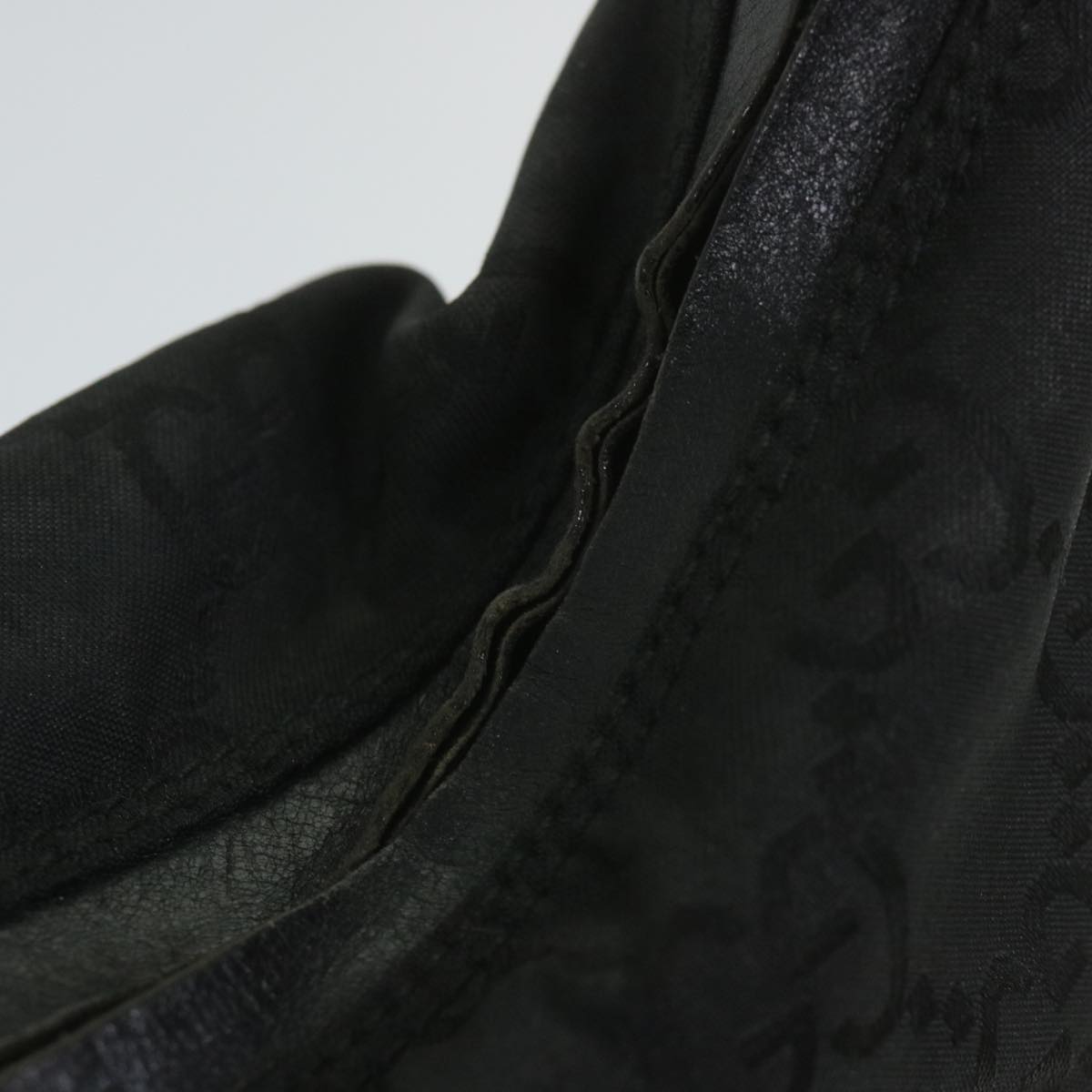 GUCCI GG Canvas Shoulder Bag Nylon Black 002 3770 200047 bs9277