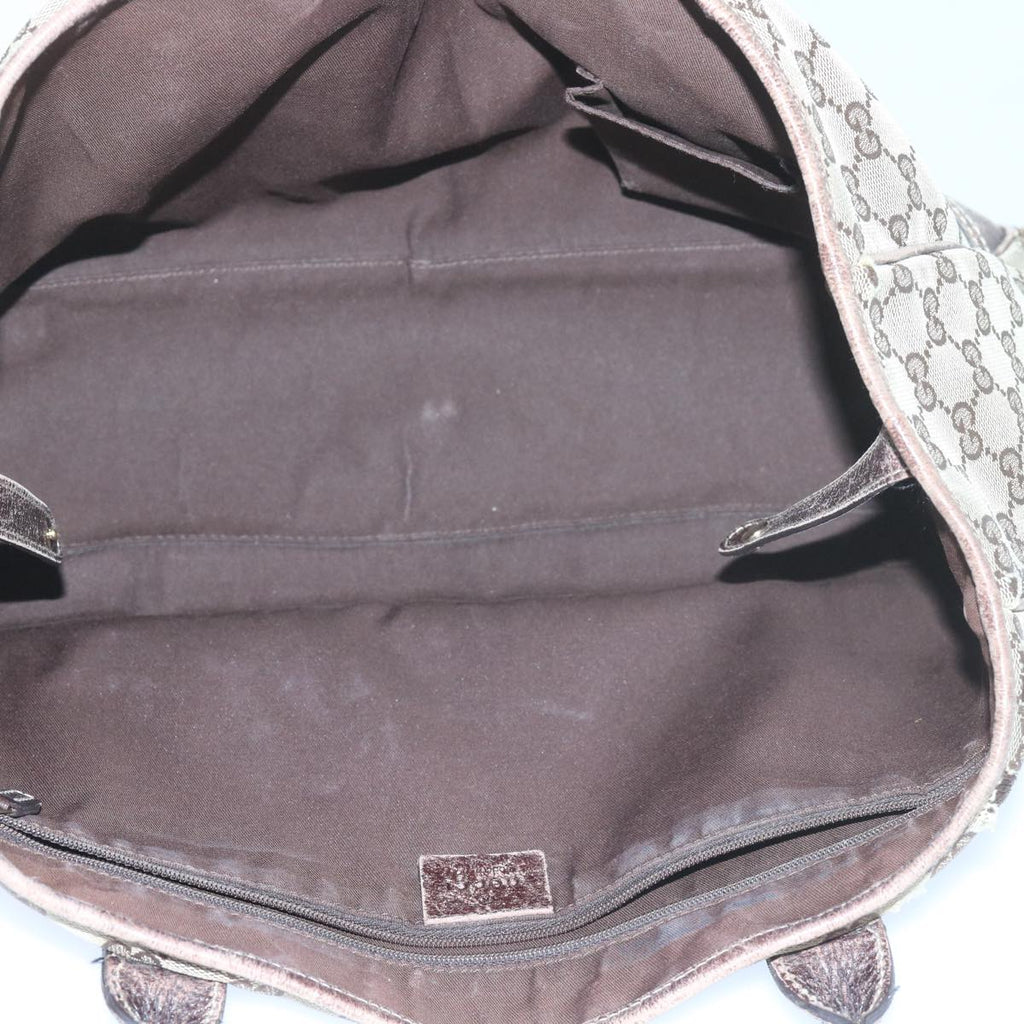 GUCCI GG Canvas Web Sherry Line Shoulder Bag 2Set Beige Green Red bs9278