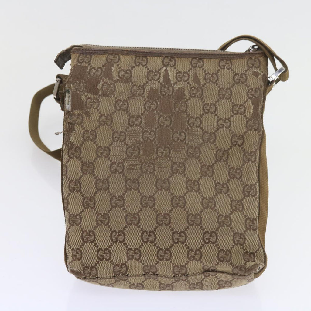 GUCCI GG Canvas Web Sherry Line Shoulder Bag 2Set Beige Green Red bs9278