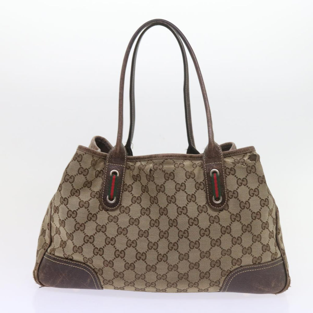 GUCCI GG Canvas Web Sherry Line Shoulder Bag 2Set Beige Green Red bs9278