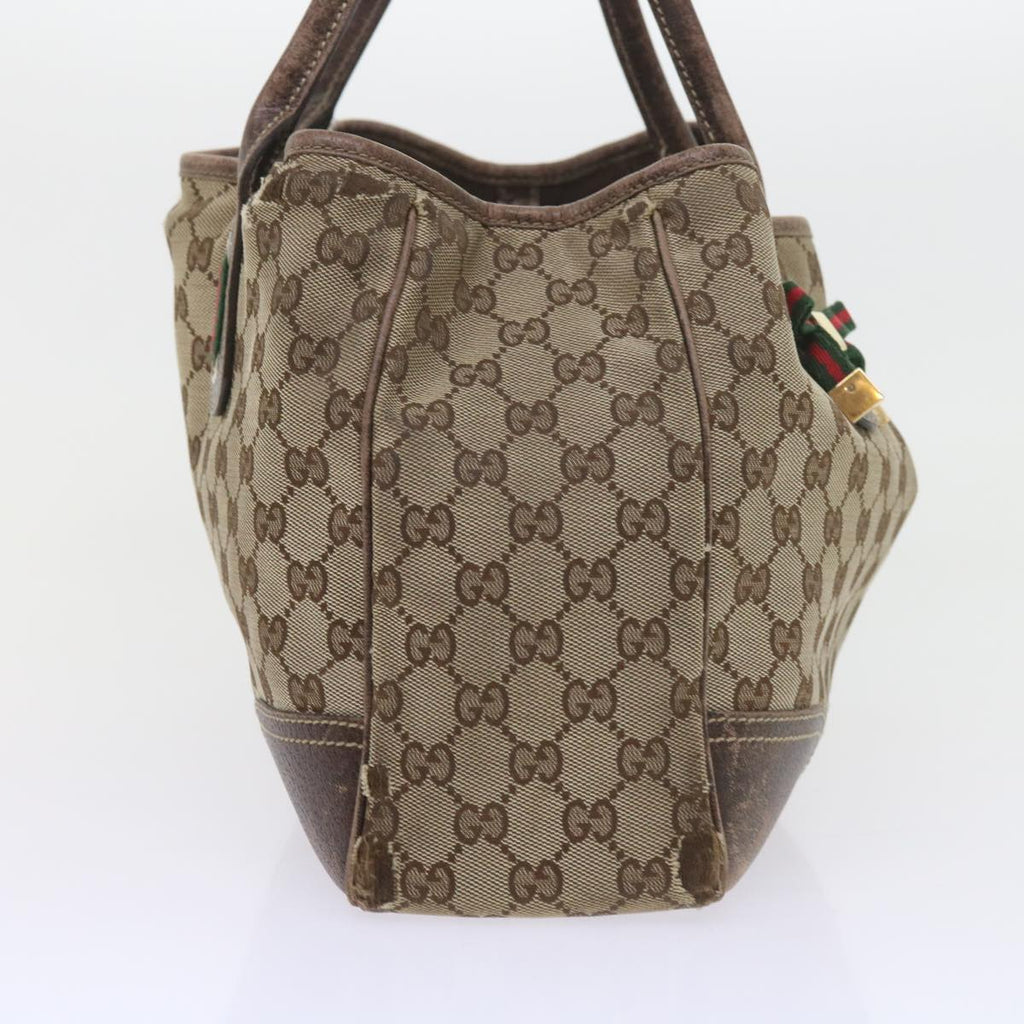 GUCCI GG Canvas Web Sherry Line Shoulder Bag 2Set Beige Green Red bs9278