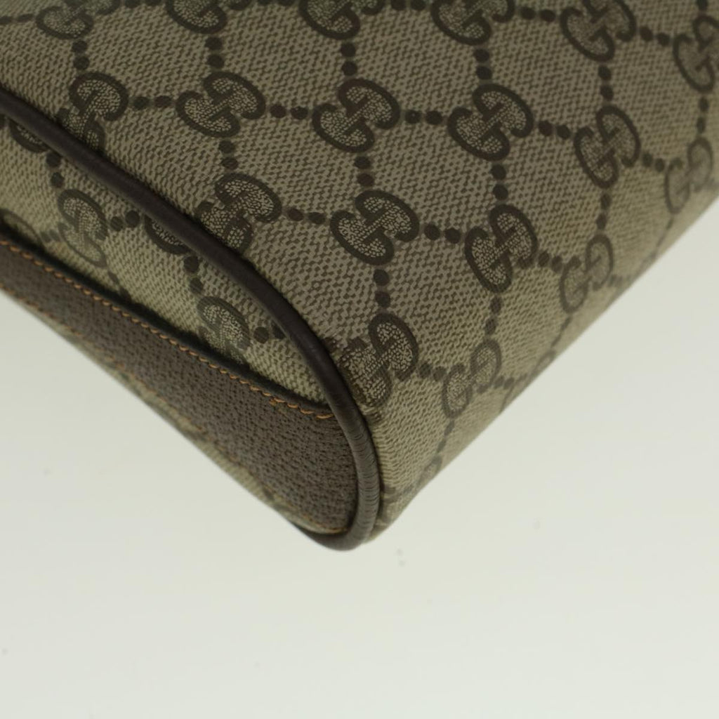 GUCCI GG Supreme Web Sherry Line Shoulder Bag Beige Red 89 02 018 bs9379