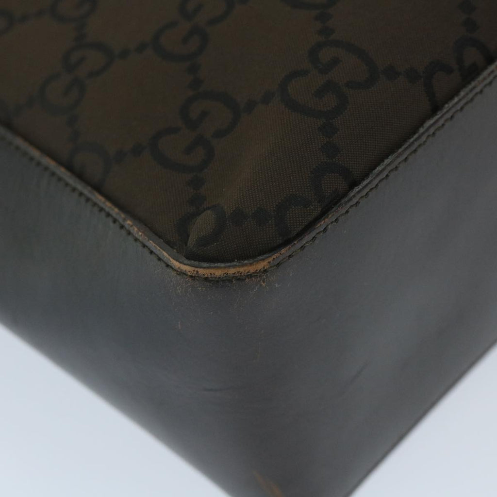 GUCCI GG Canvas Shoulder Bag Brown 001 3766 200047 bs9441