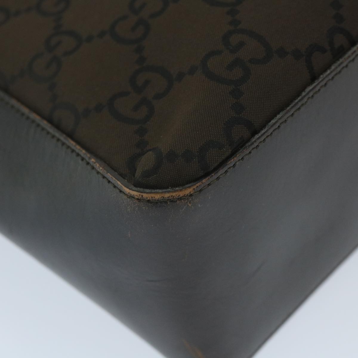 GUCCI GG Canvas Shoulder Bag Brown 001 3766 200047 bs9441