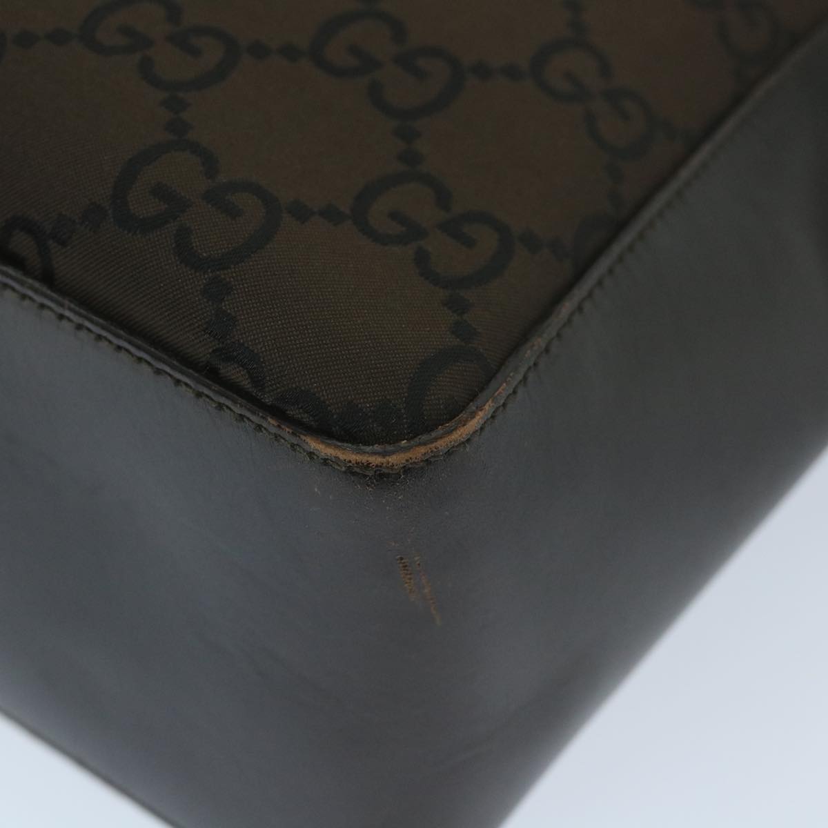 GUCCI GG Canvas Shoulder Bag Brown 001 3766 200047 bs9441