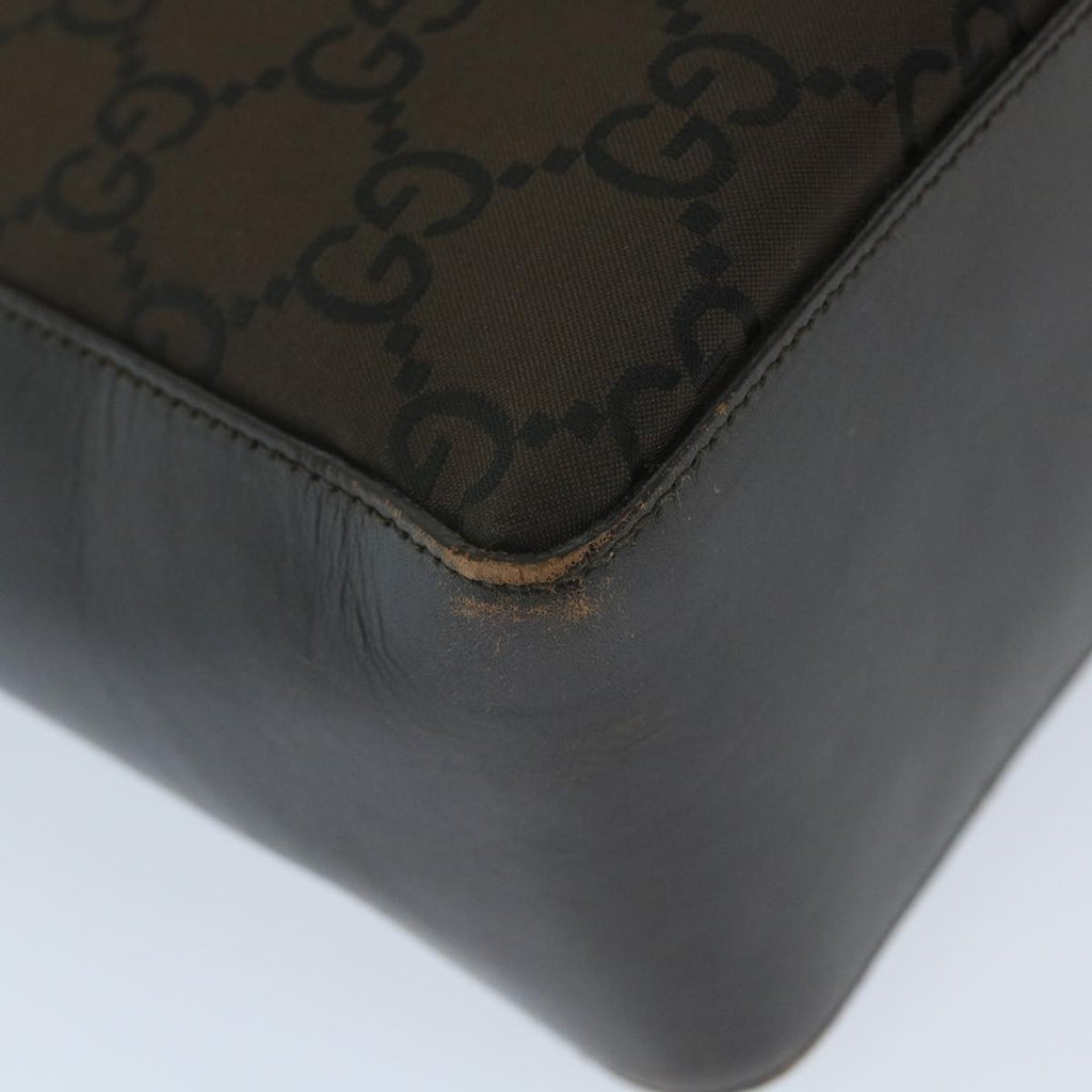 GUCCI GG Canvas Shoulder Bag Brown 001 3766 200047 bs9441