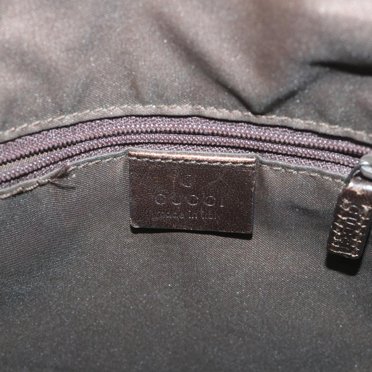 GUCCI GG Canvas Shoulder Bag Brown 001 3766 200047 bs9441