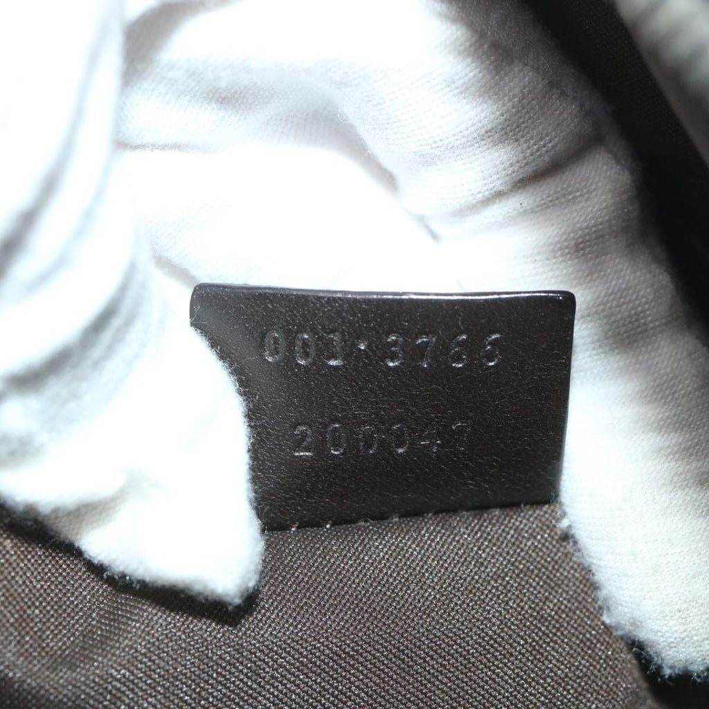 GUCCI GG Canvas Shoulder Bag Brown 001 3766 200047 bs9441