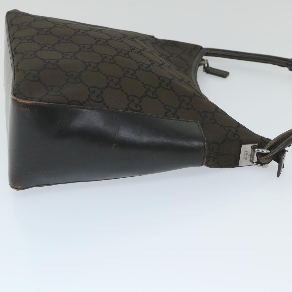 GUCCI GG Canvas Shoulder Bag Brown 001 3766 200047 bs9441