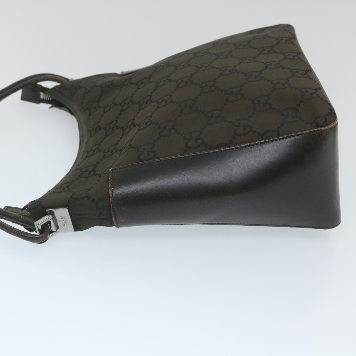 GUCCI GG Canvas Shoulder Bag Brown 001 3766 200047 bs9441
