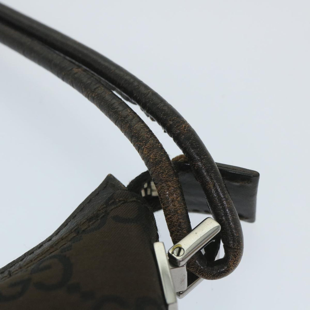 GUCCI GG Canvas Shoulder Bag Brown 001 3766 200047 bs9441