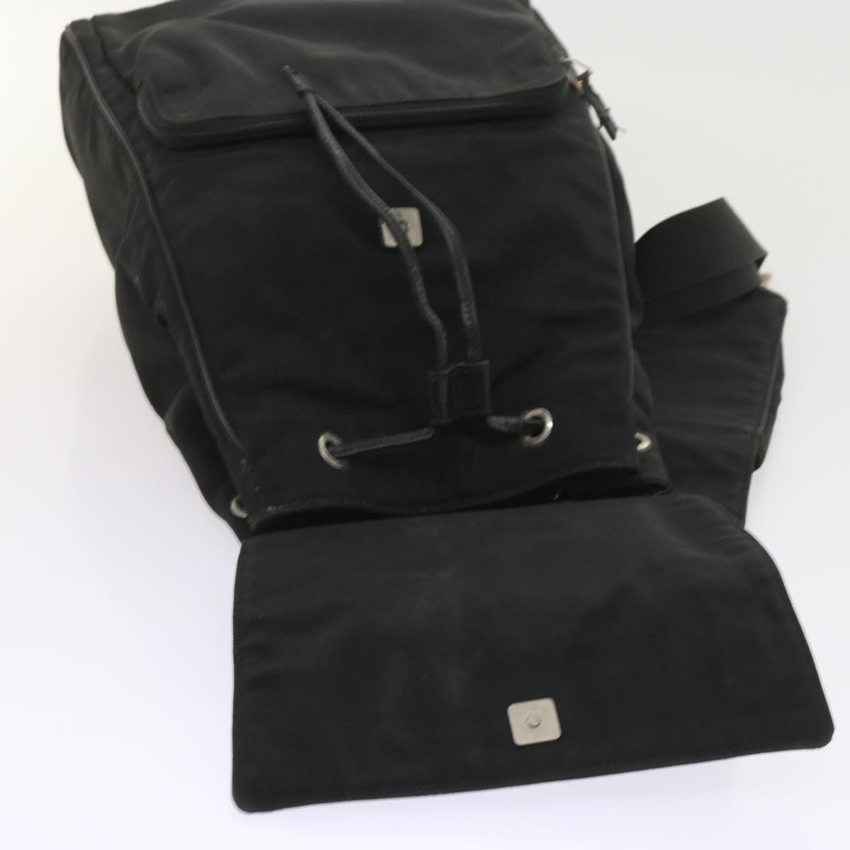 GUCCI Backpack Canvas Black 019 0325 002113 bs9463