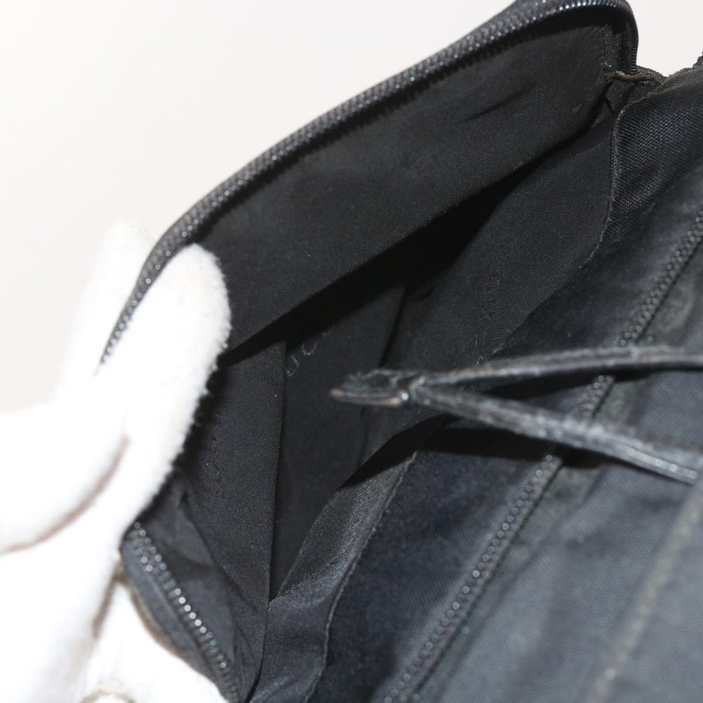GUCCI Backpack Canvas Black 019 0325 002113 bs9463