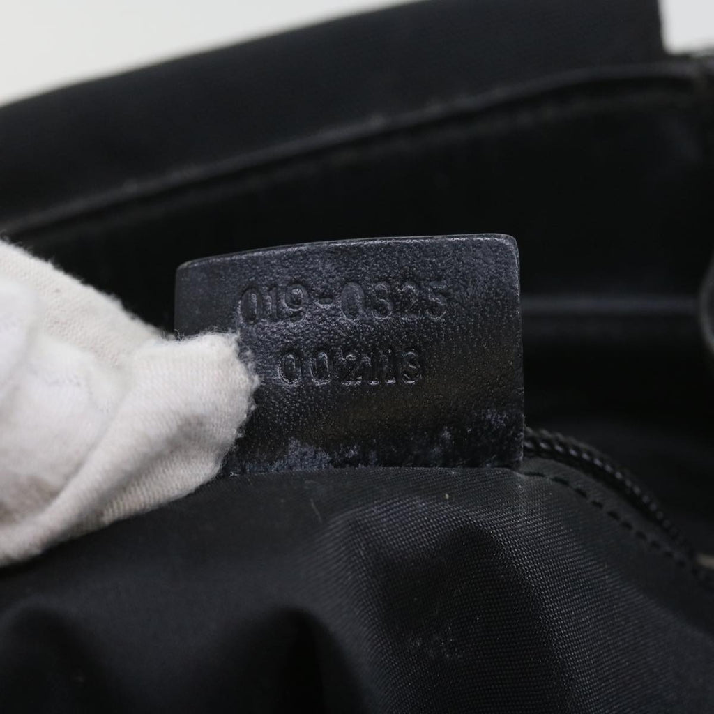 GUCCI Backpack Canvas Black 019 0325 002113 bs9463