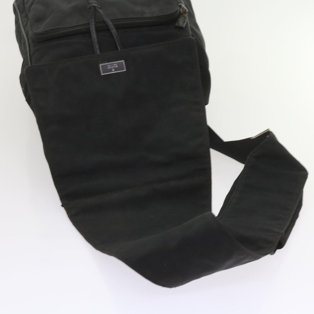 GUCCI Backpack Canvas Black 019 0325 002113 bs9463