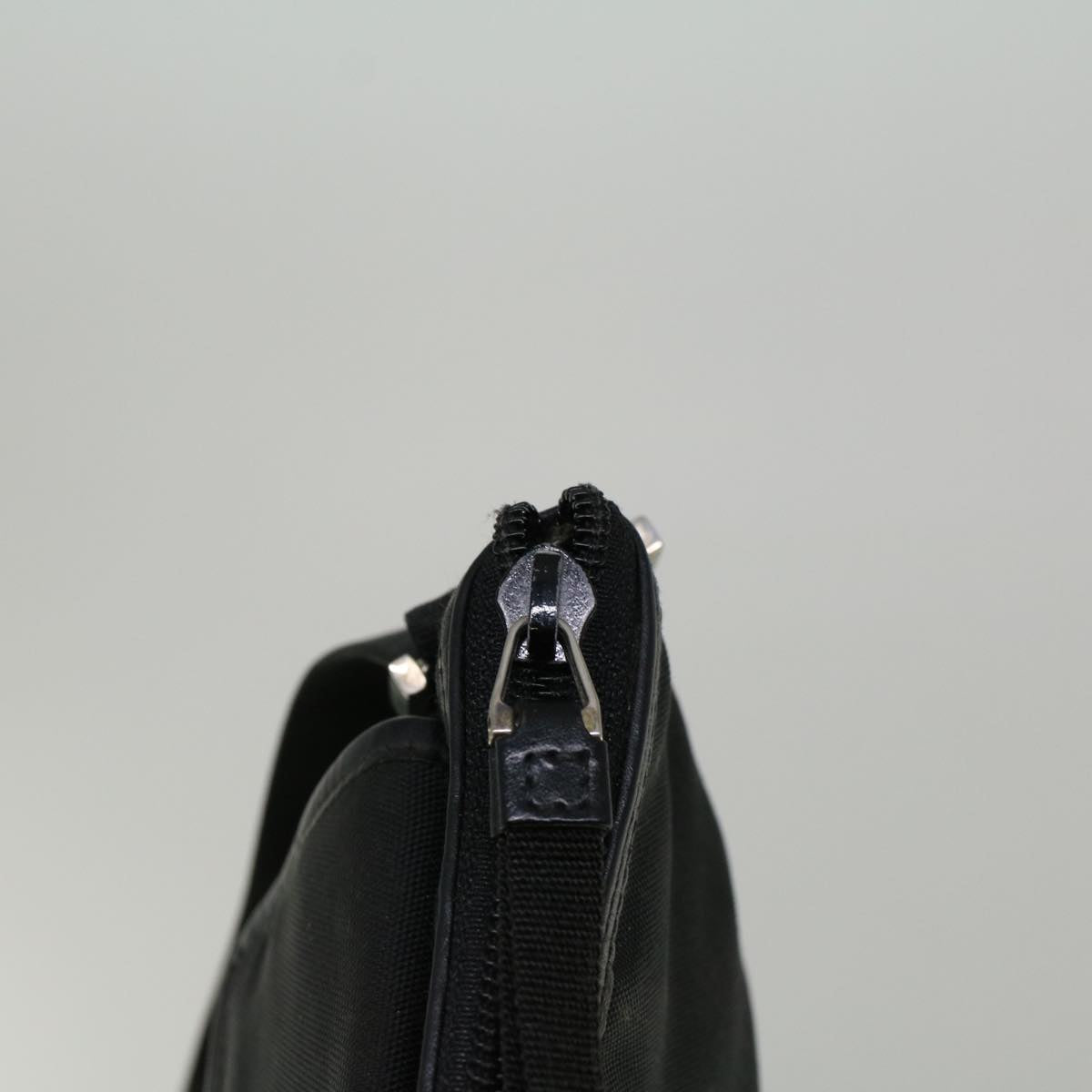 GUCCI Shoulder Bag Canvas Black 92646 bs9464