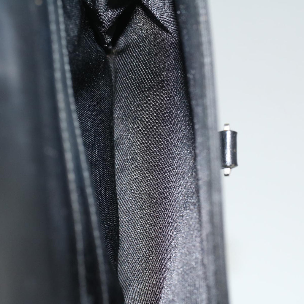 GUCCI Shoulder Bag Canvas Black 92646 bs9464