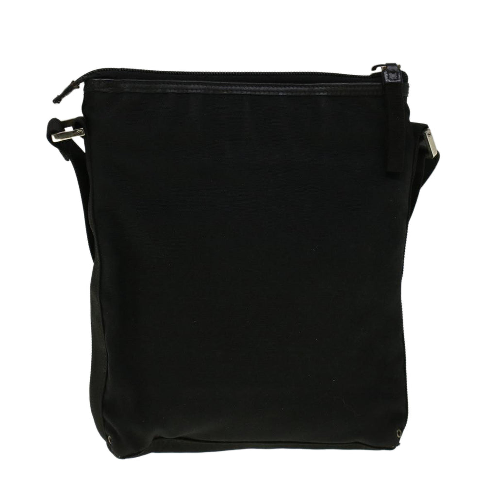 GUCCI Shoulder Bag Canvas Black 92646 bs9464