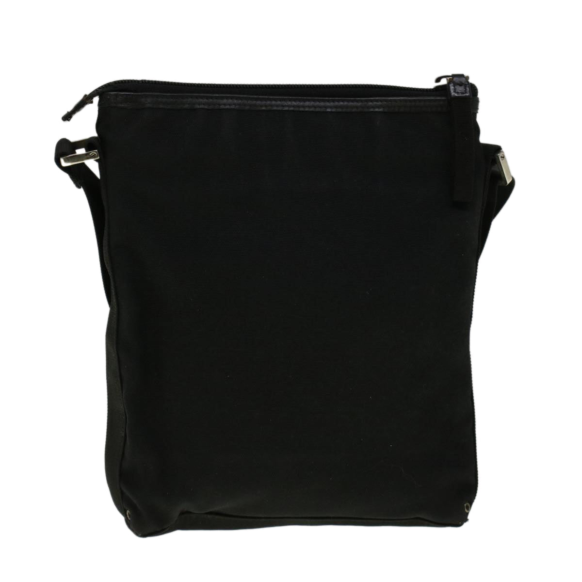 GUCCI Shoulder Bag Canvas Black 92646 bs9464