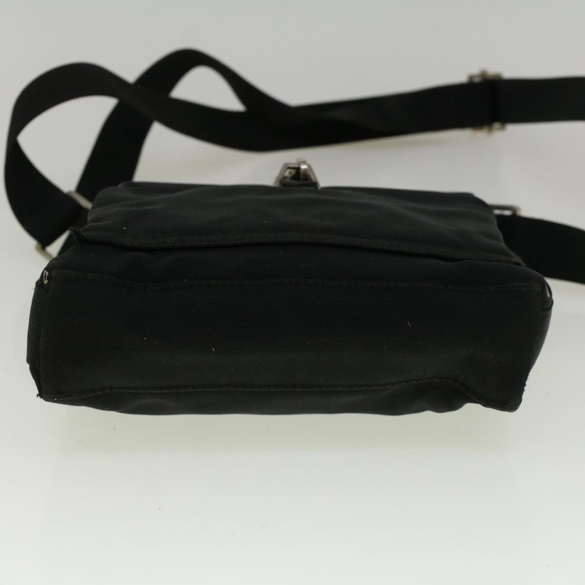 GUCCI Shoulder Bag Canvas Black 92646 bs9464