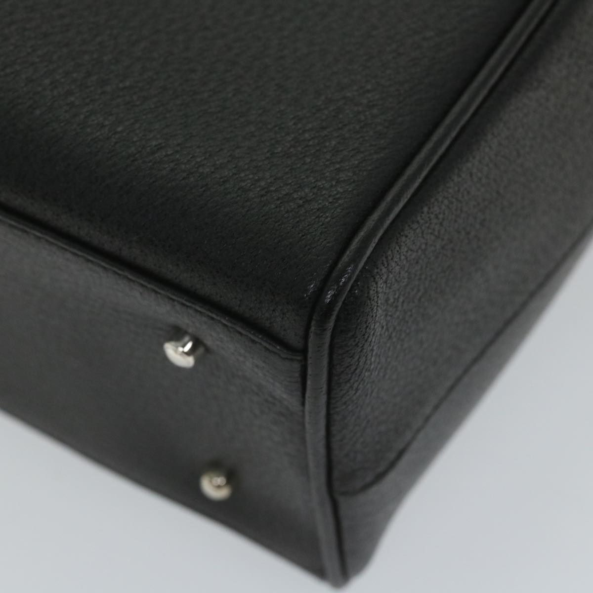 GUCCI Hand Bag Leather Black 002 2865 1313 bs9482