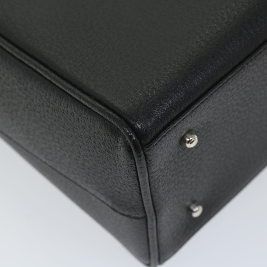 GUCCI Hand Bag Leather Black 002 2865 1313 bs9482