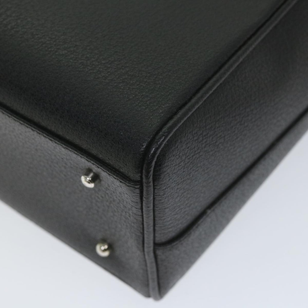 GUCCI Hand Bag Leather Black 002 2865 1313 bs9482