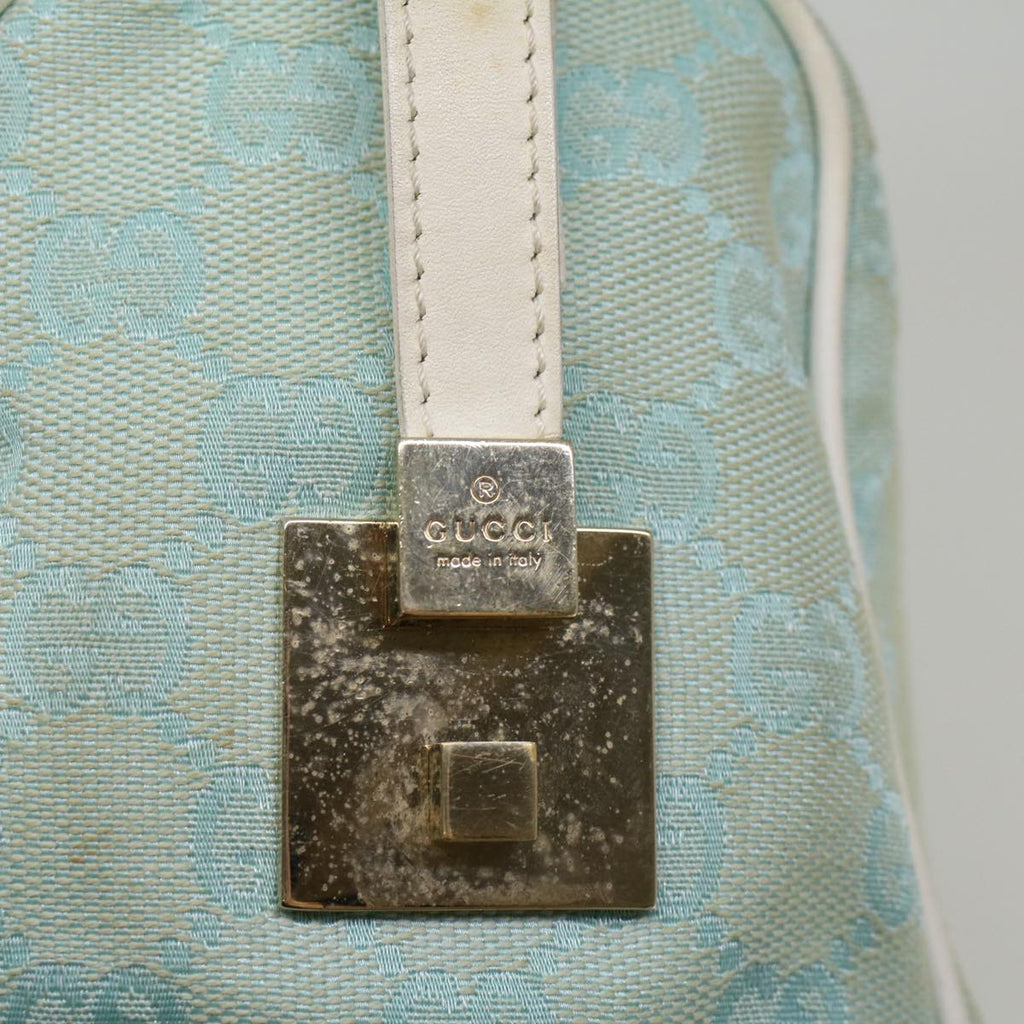 GUCCI GG Canvas Shoulder Bag Light Blue 000 0851 3754 bs9545