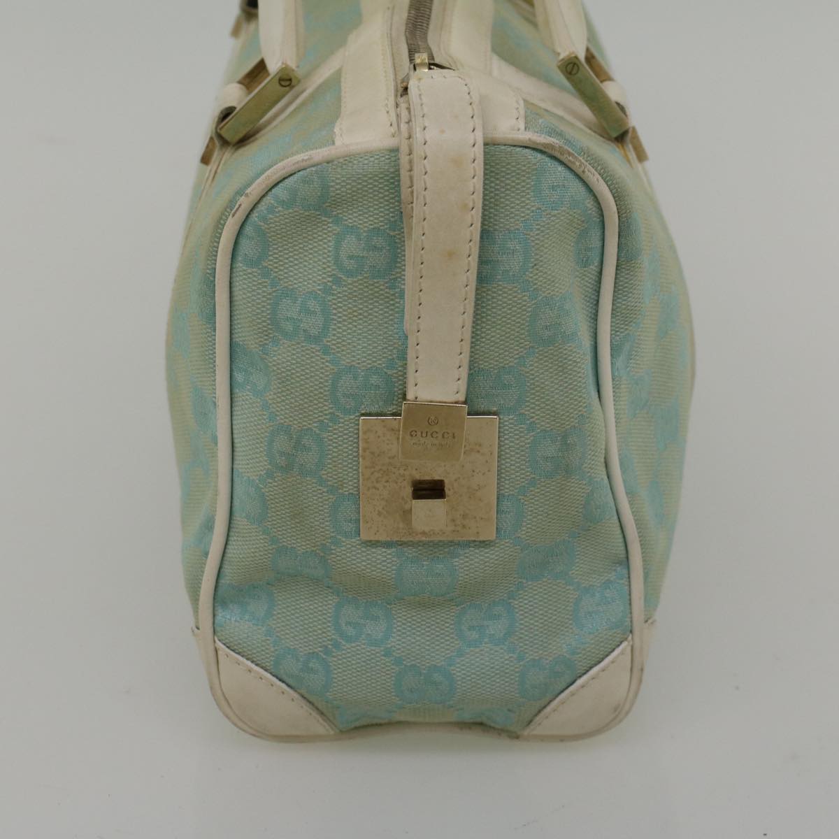 GUCCI GG Canvas Shoulder Bag Light Blue 000 0851 3754 bs9545
