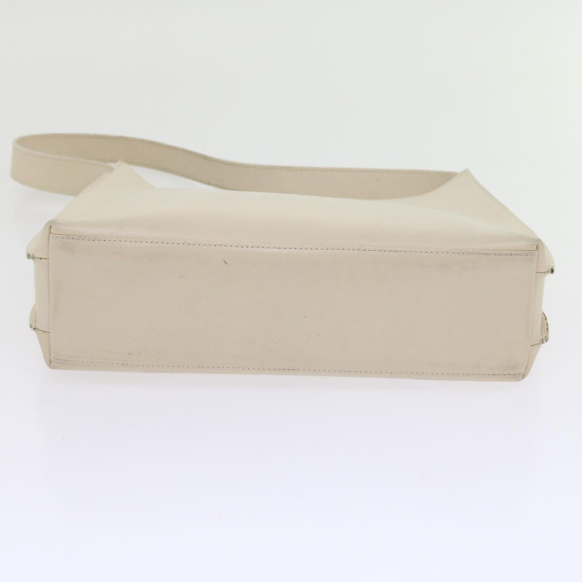 GUCCI Shoulder Bag Leather White 001 312 1 002122 bs9595