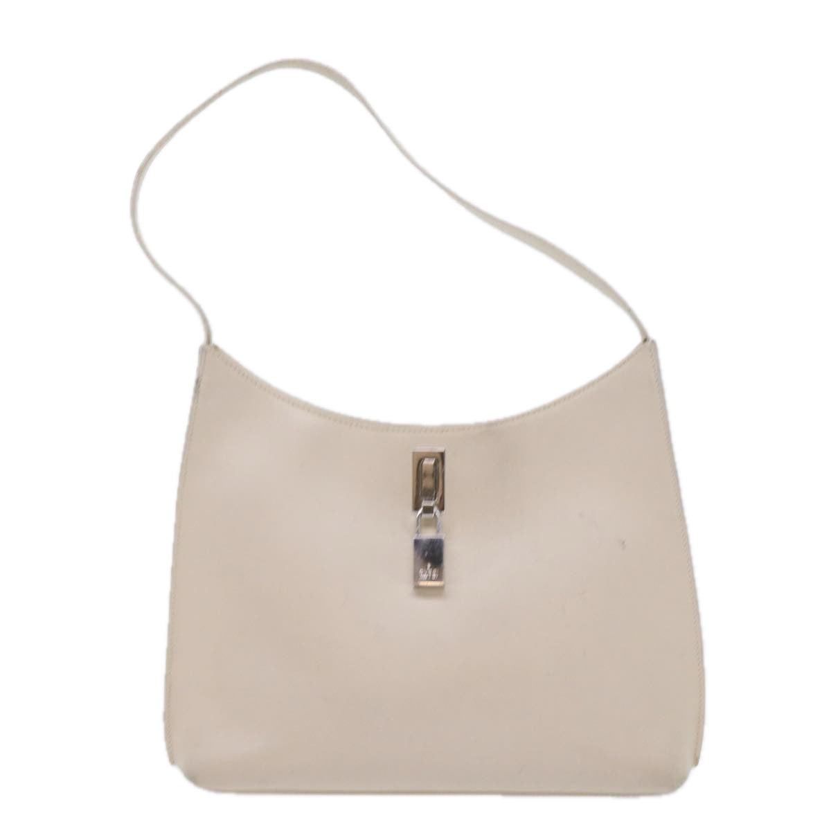 GUCCI Shoulder Bag Leather White 001 312 1 002122 bs9595
