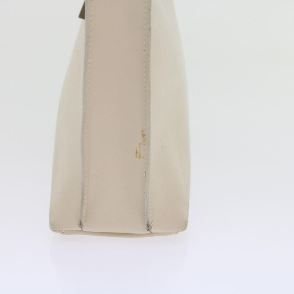 GUCCI Shoulder Bag Leather White 001 312 1 002122 bs9595