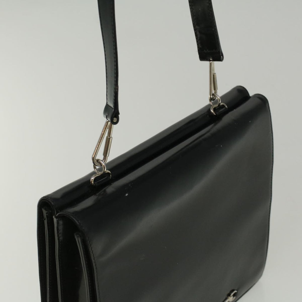 GUCCI Shoulder Bag Leather Black 001 2684 1737 bs9596