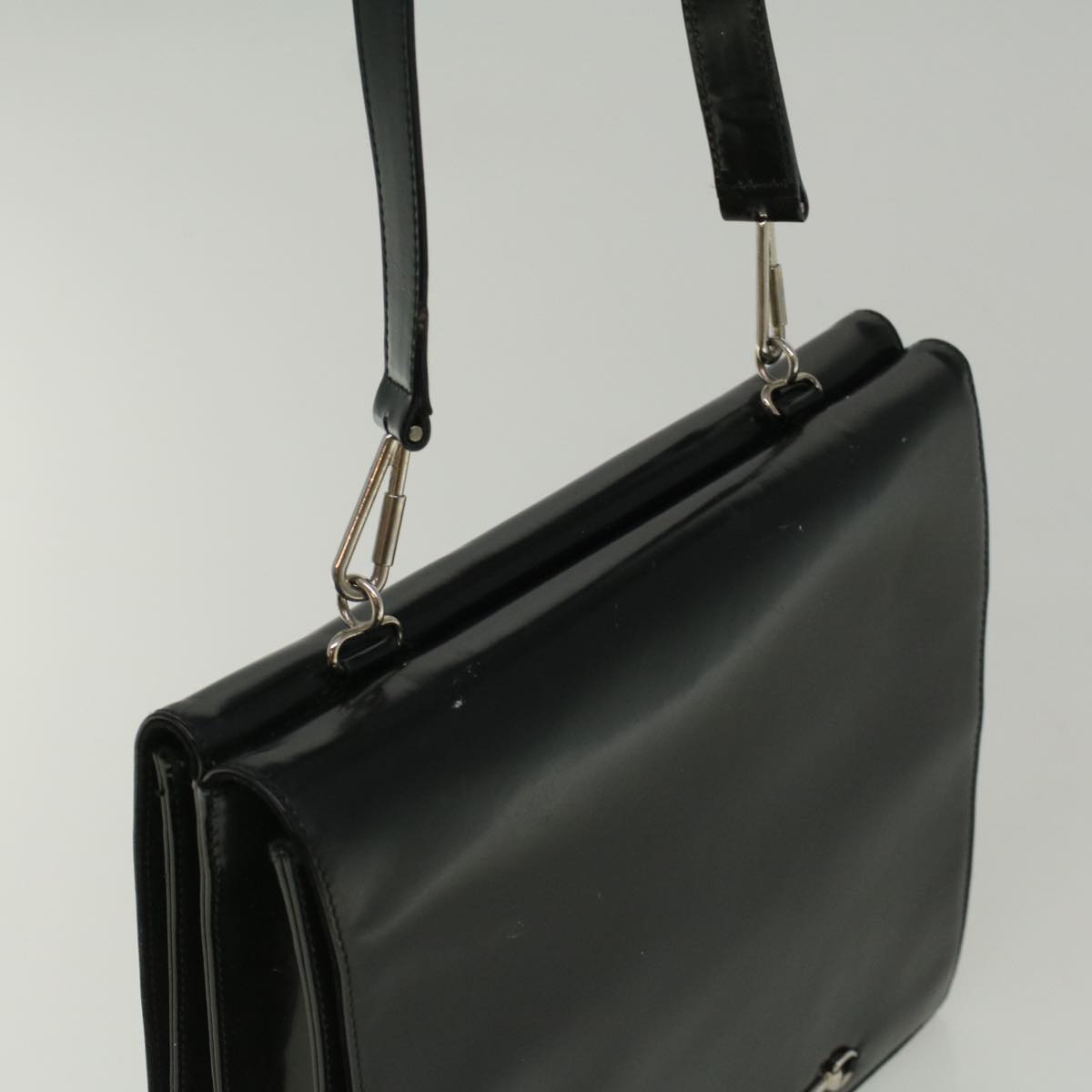 GUCCI Shoulder Bag Leather Black 001 2684 1737 bs9596